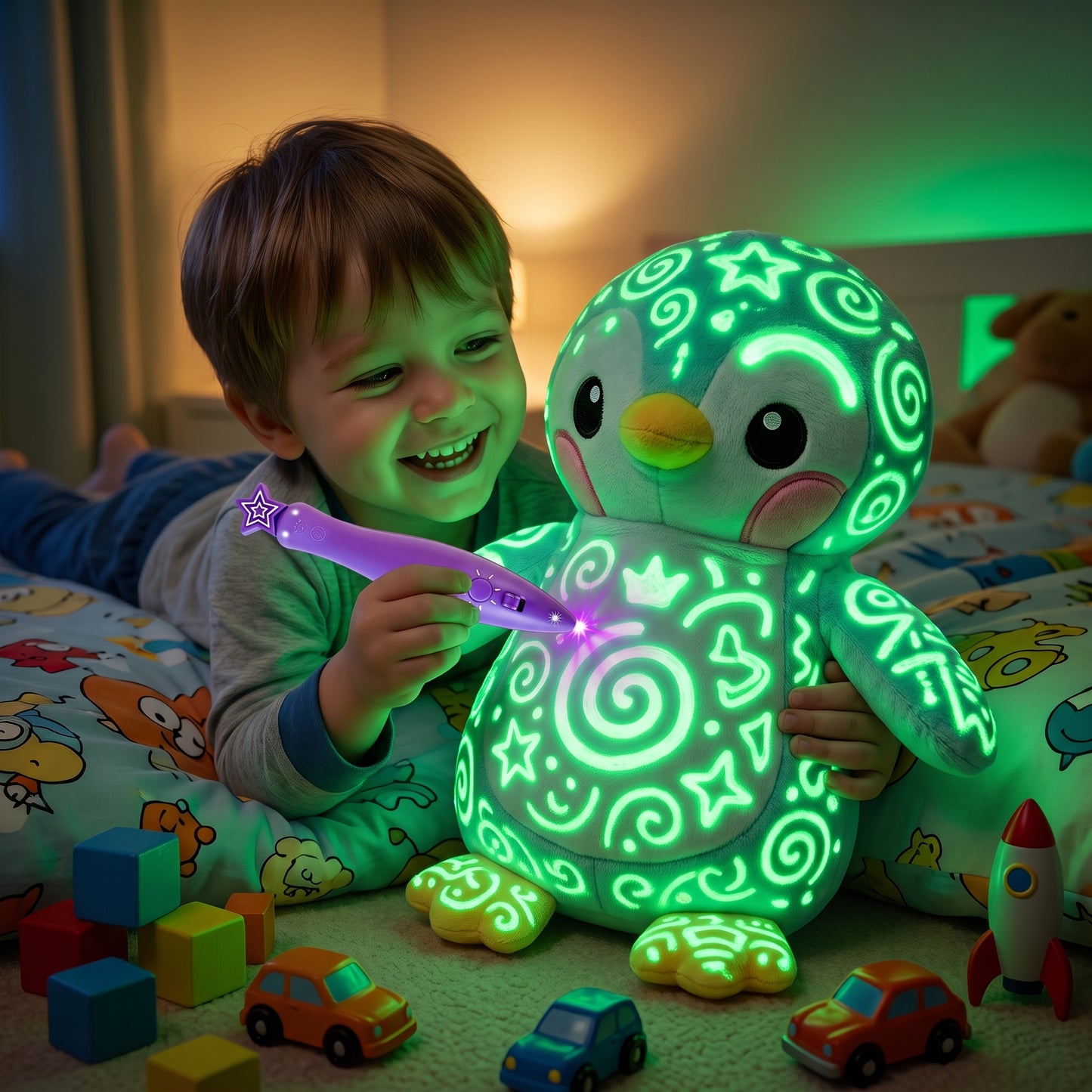 Mimitobebé-Peluche Mágico que Brilla en la Oscuridad