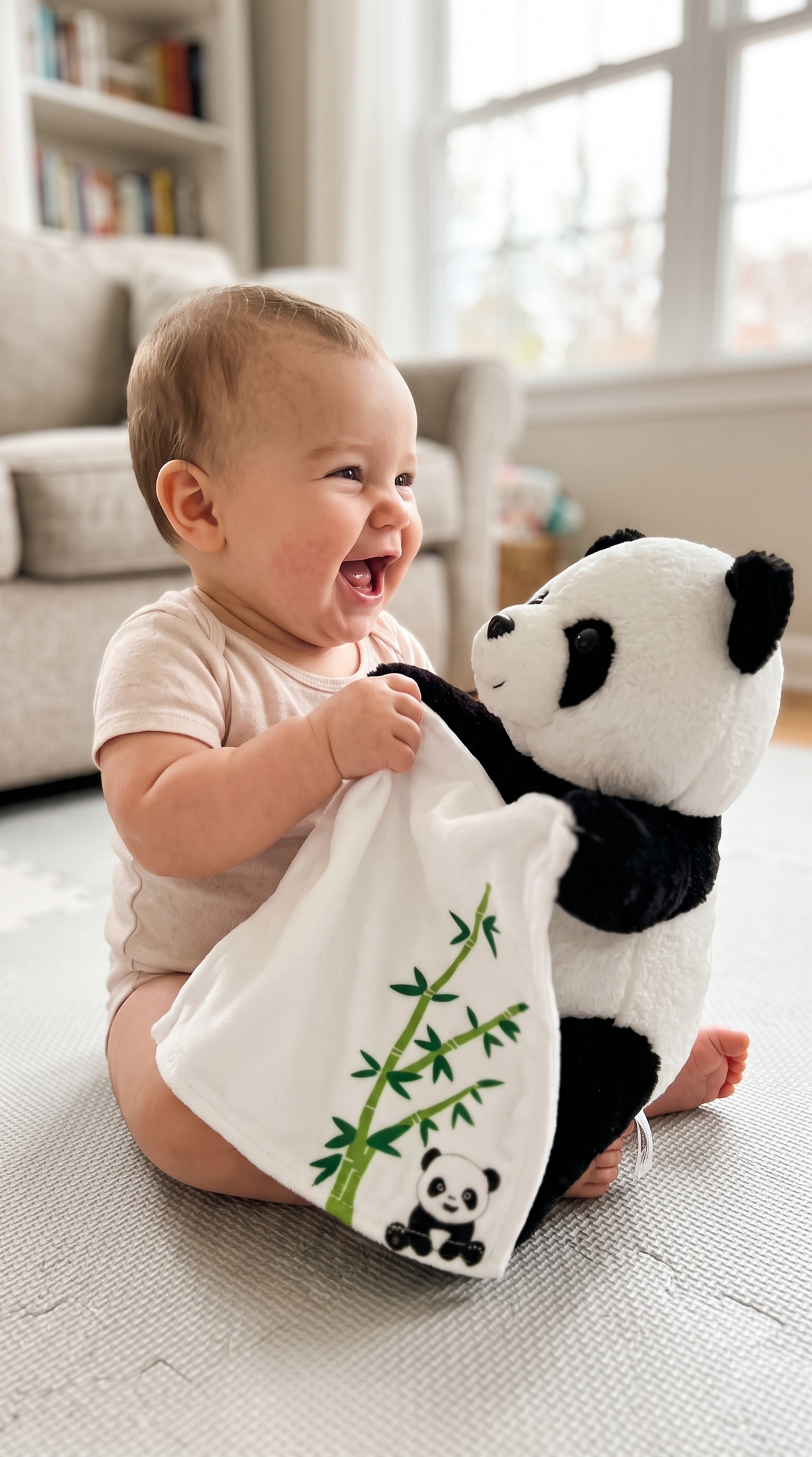 Peek-a-Boo Bear — The Interactive Plush Toy That Plays Hide-and-Seek with Your Baby