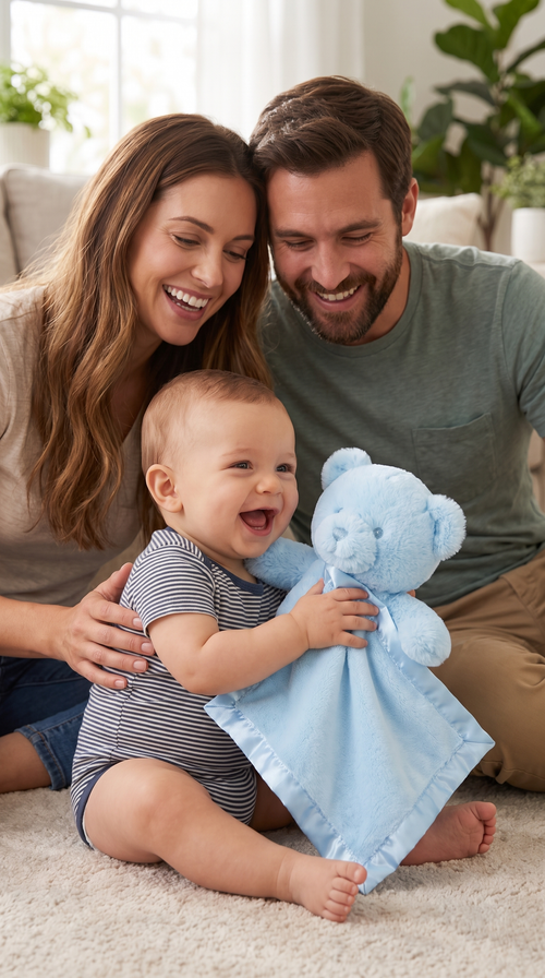 Peek-a-Boo Bear — The Interactive Plush Toy That Plays Hide-and-Seek with Your Baby